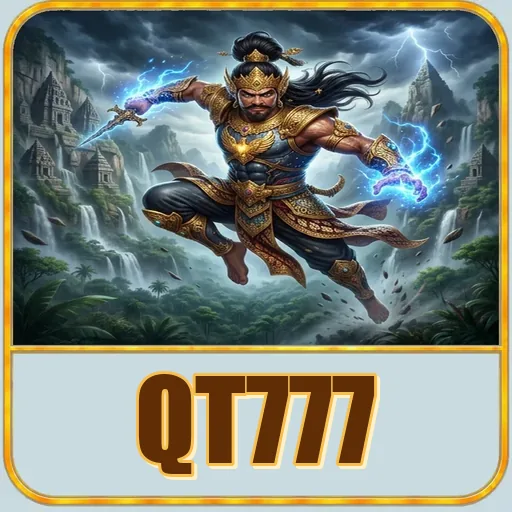 Beranda aplikasi qt777 setelah terbuka